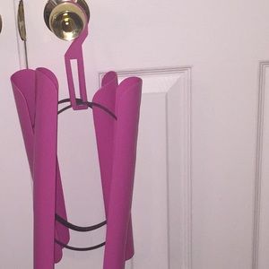 Hot pink boot hangers (1 pair)